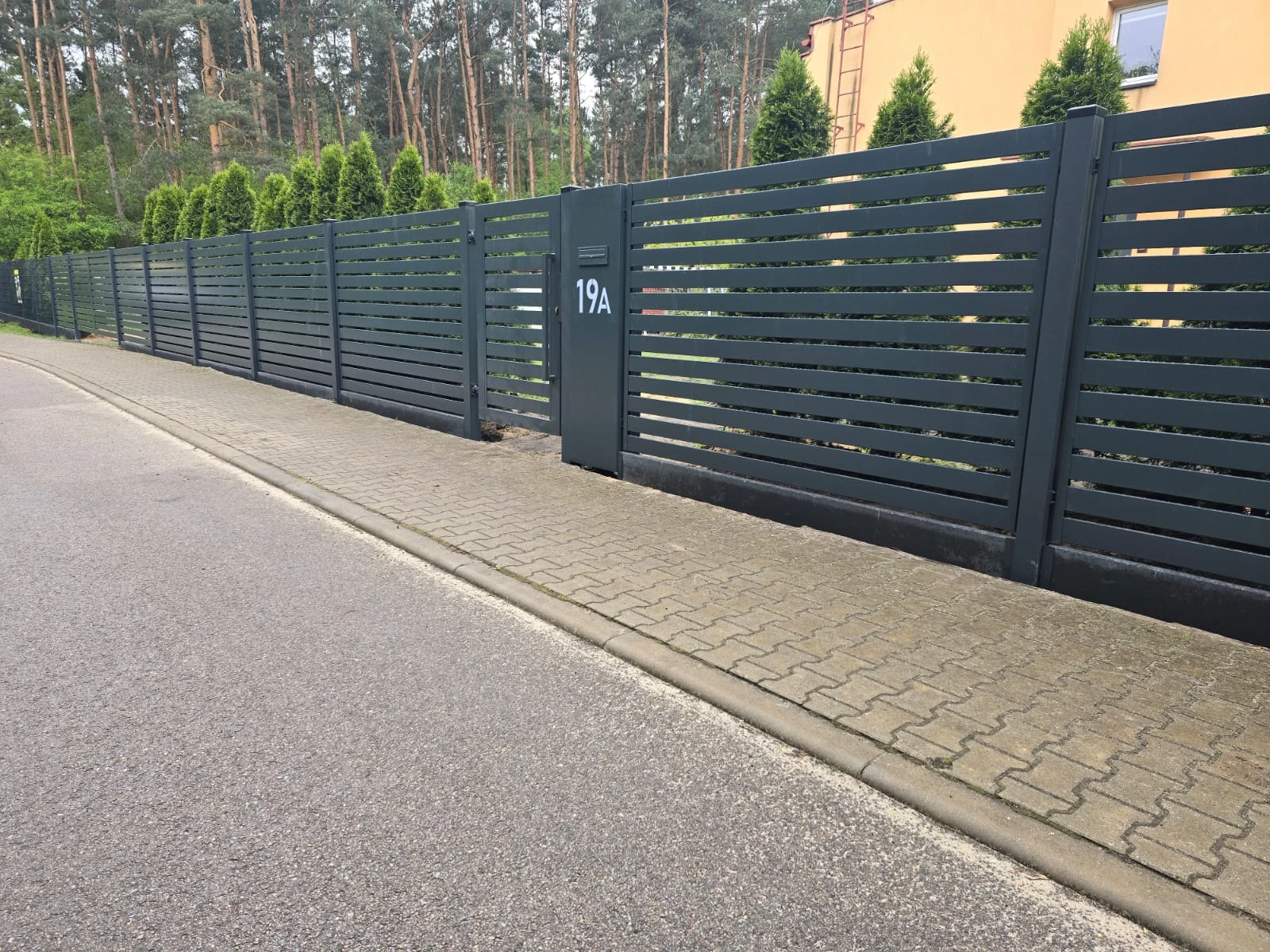 ogrodzenia palisadowe