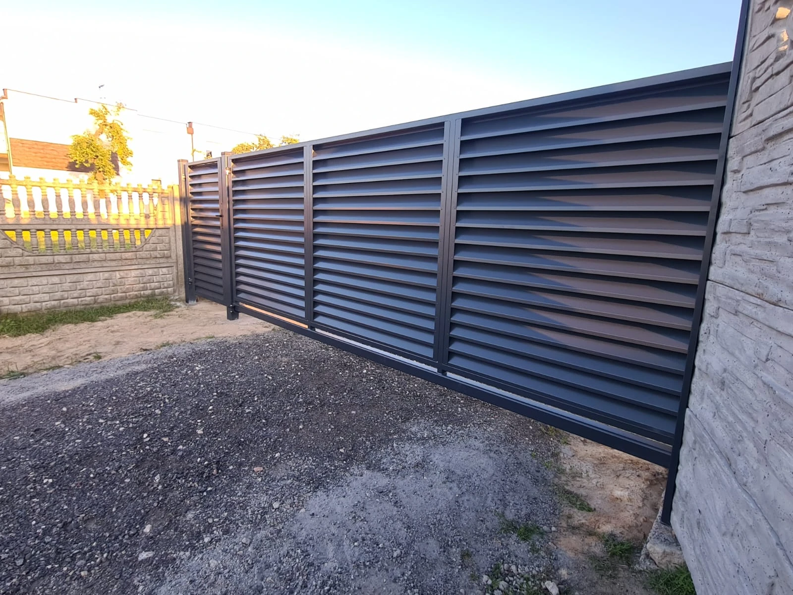 ogrodzenia żaluzjowe
